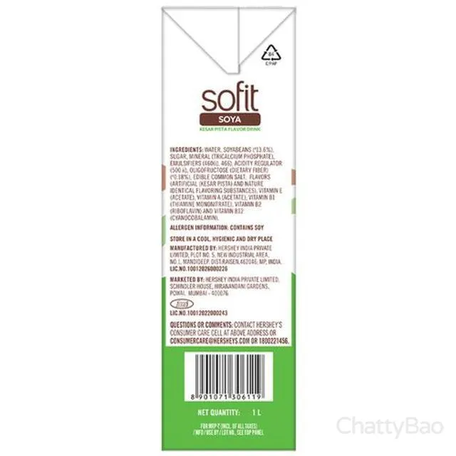 Sofit Soya Drink Kesar Pista 200 ml view 2