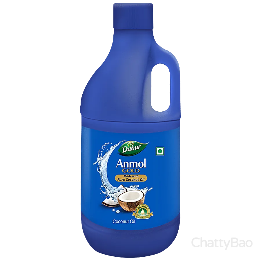 Dabur Anmol Gold Pure Coconut Oil 1 L view 2