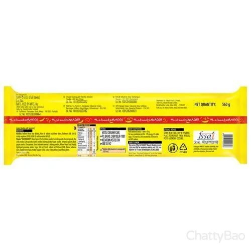 Maggi Masala Noodles 560 g (Pack of 8) view 2