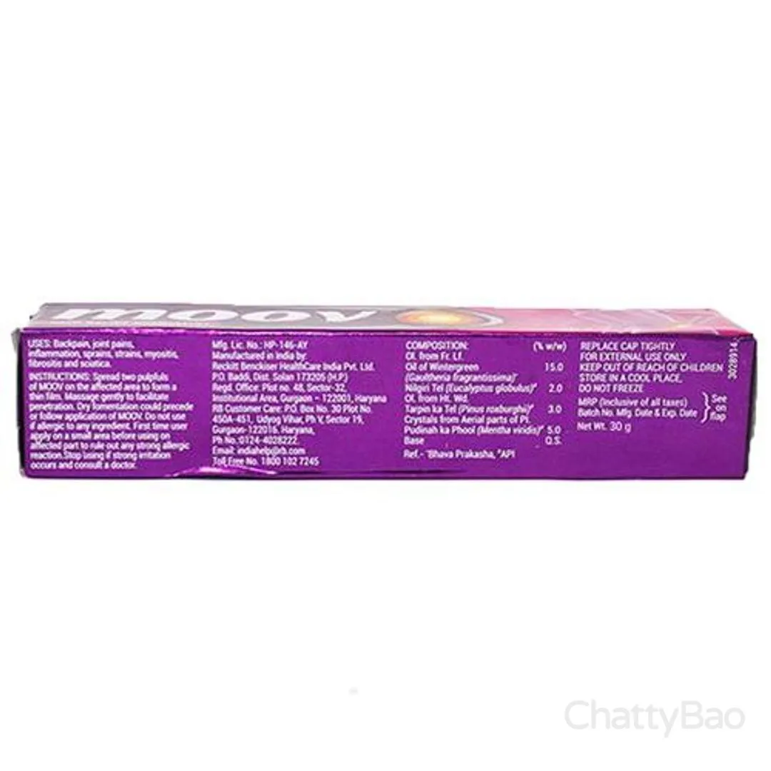 Moov Instant Pain Relief Cream 30 g view 2