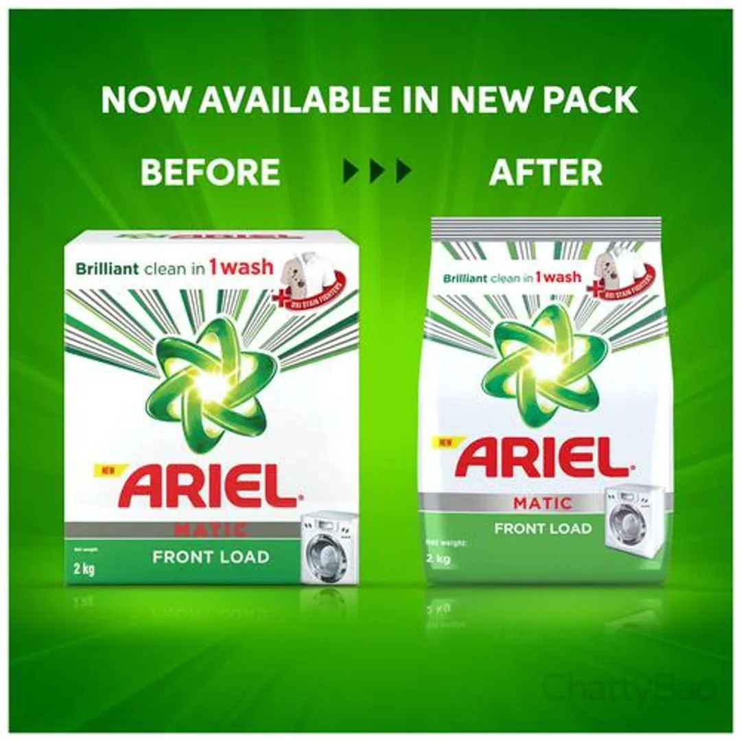 Ariel Matic Detergent Washing Powder - Front Load 2 Kg view 5