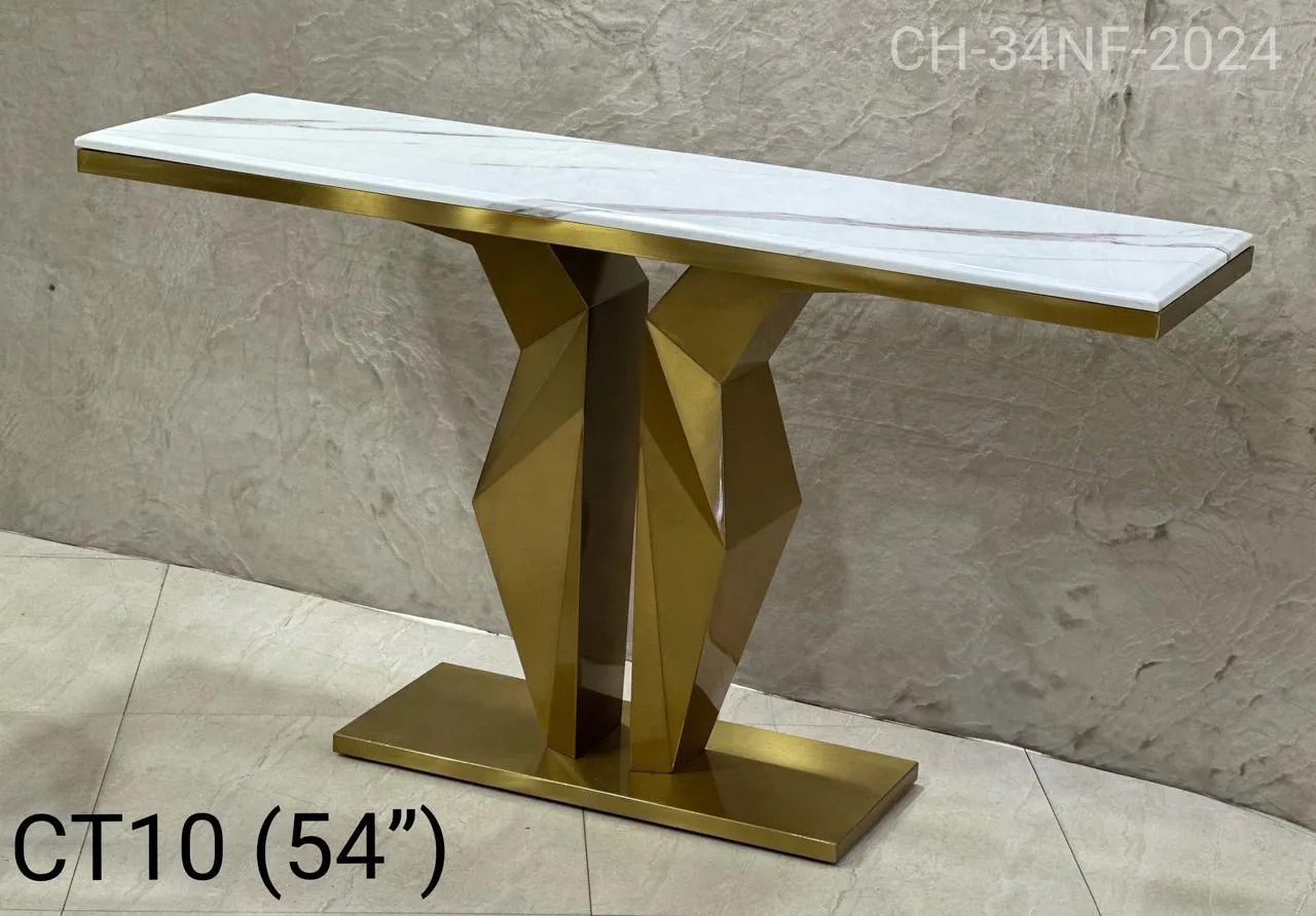 Marble Top Side Console