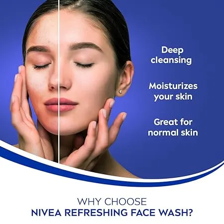 Nivea Refreshing Face Wash 150 ml view 3