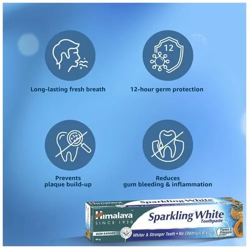 Himalaya Sparkling White Toothpaste 150 g view 4