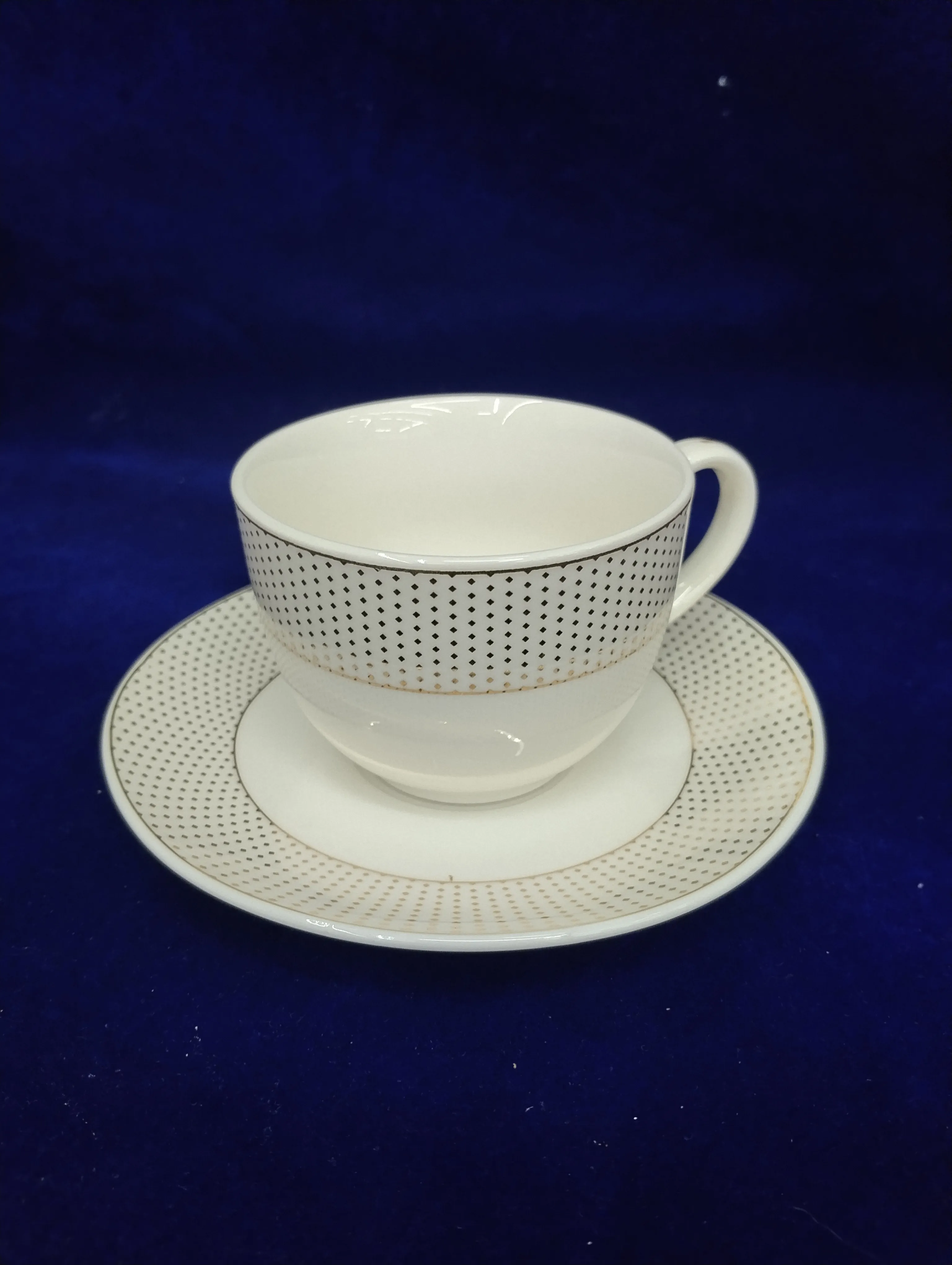 Porcelain Cup and Saucers view 2