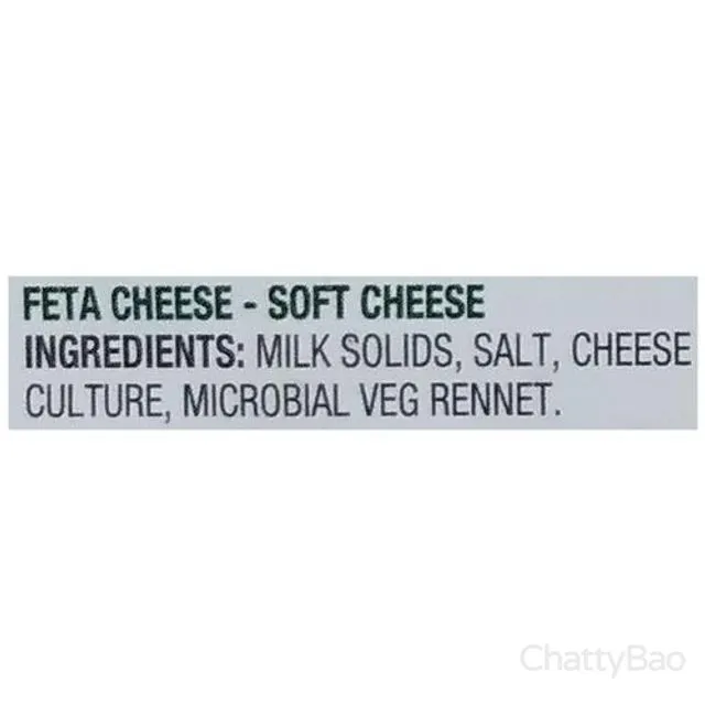 D'lecta Natural Feta Cheese Block 100 g view 5