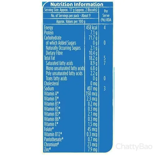 Britannia NutriChoice Ragi Cookies 150 g view 3