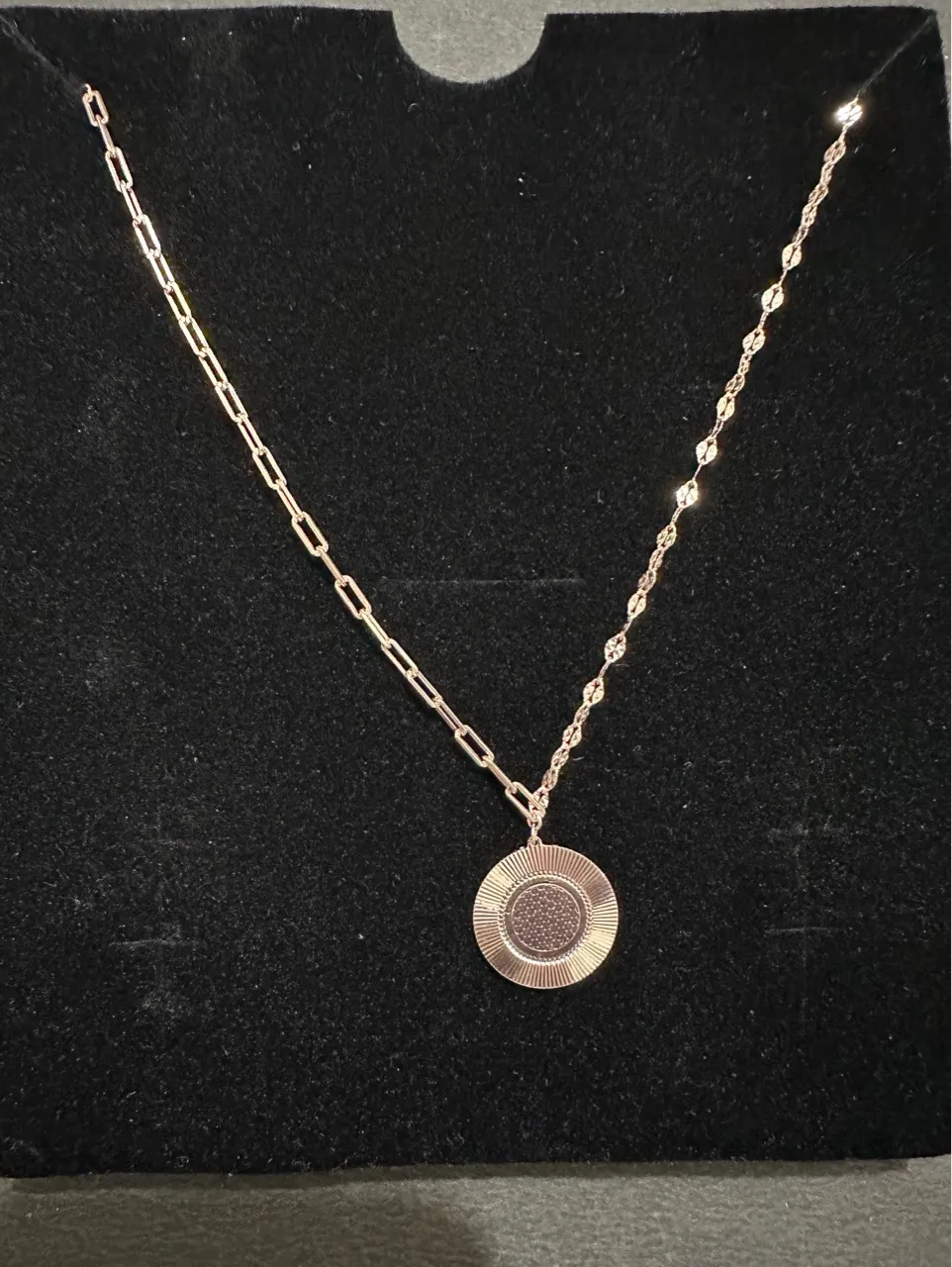 Radiant Disc Pendant view 2