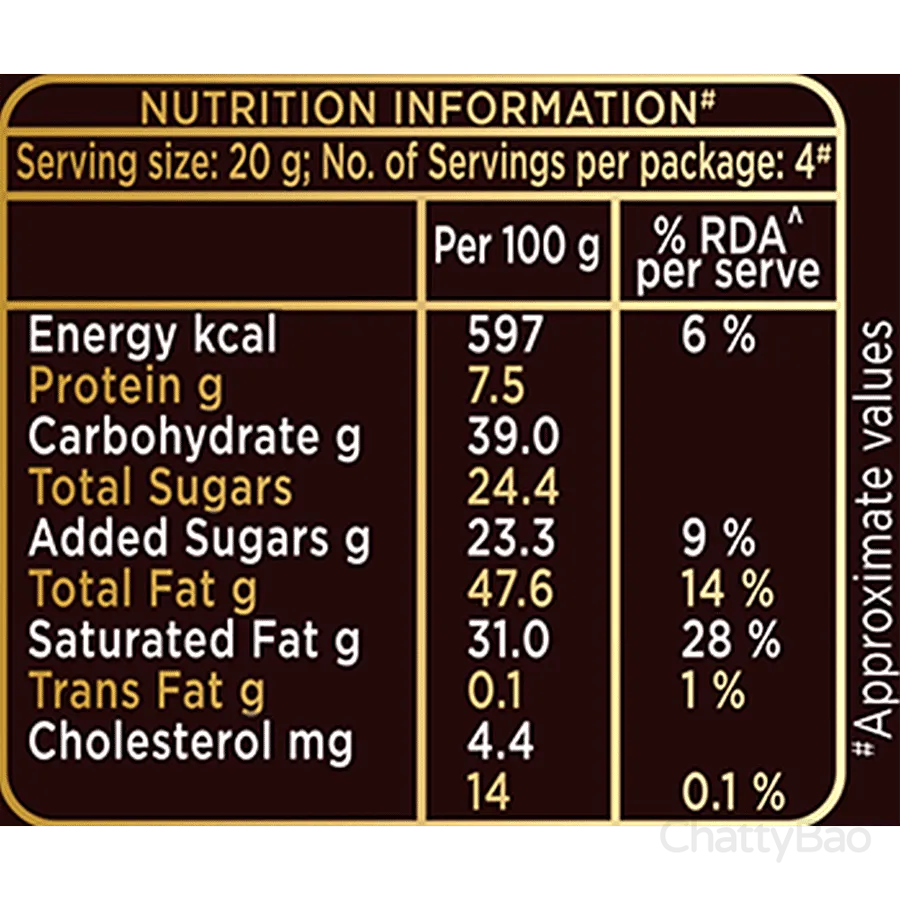 Cadbury Bournville Rich Cocoa 70% Dark Chocolate Bar 80 g view 3
