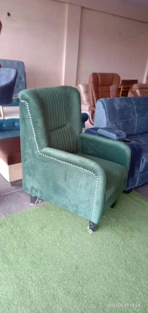 Wing Fabric Chair view 2