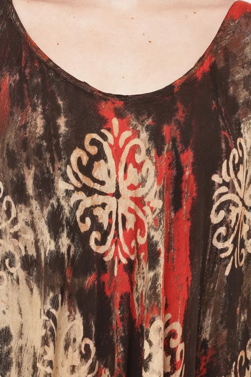 Bohemian Print Dress view 4