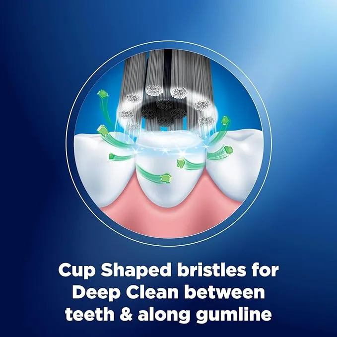 Oral B Cavity Defense 123 Black Manual Toothbrush 4 Pieces view 4