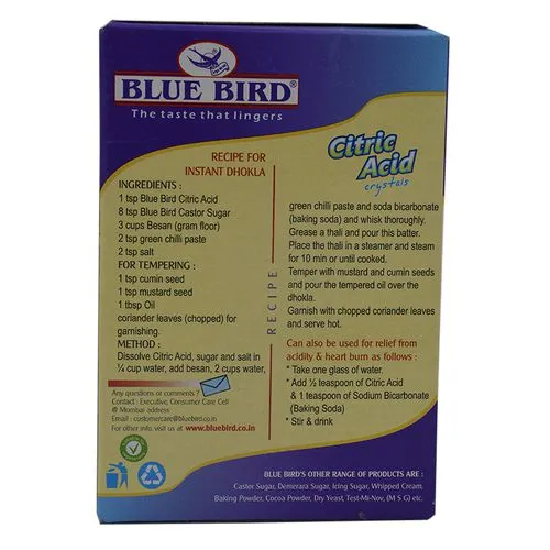 Blue Bird Citric Acid 50 g view 2