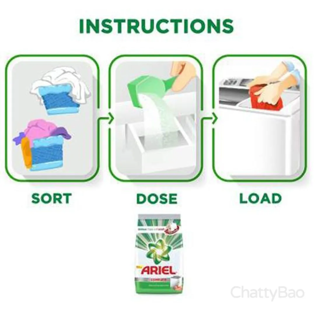 Ariel Matic Detergent Washing Powder -Top Load 2 Kg view 5