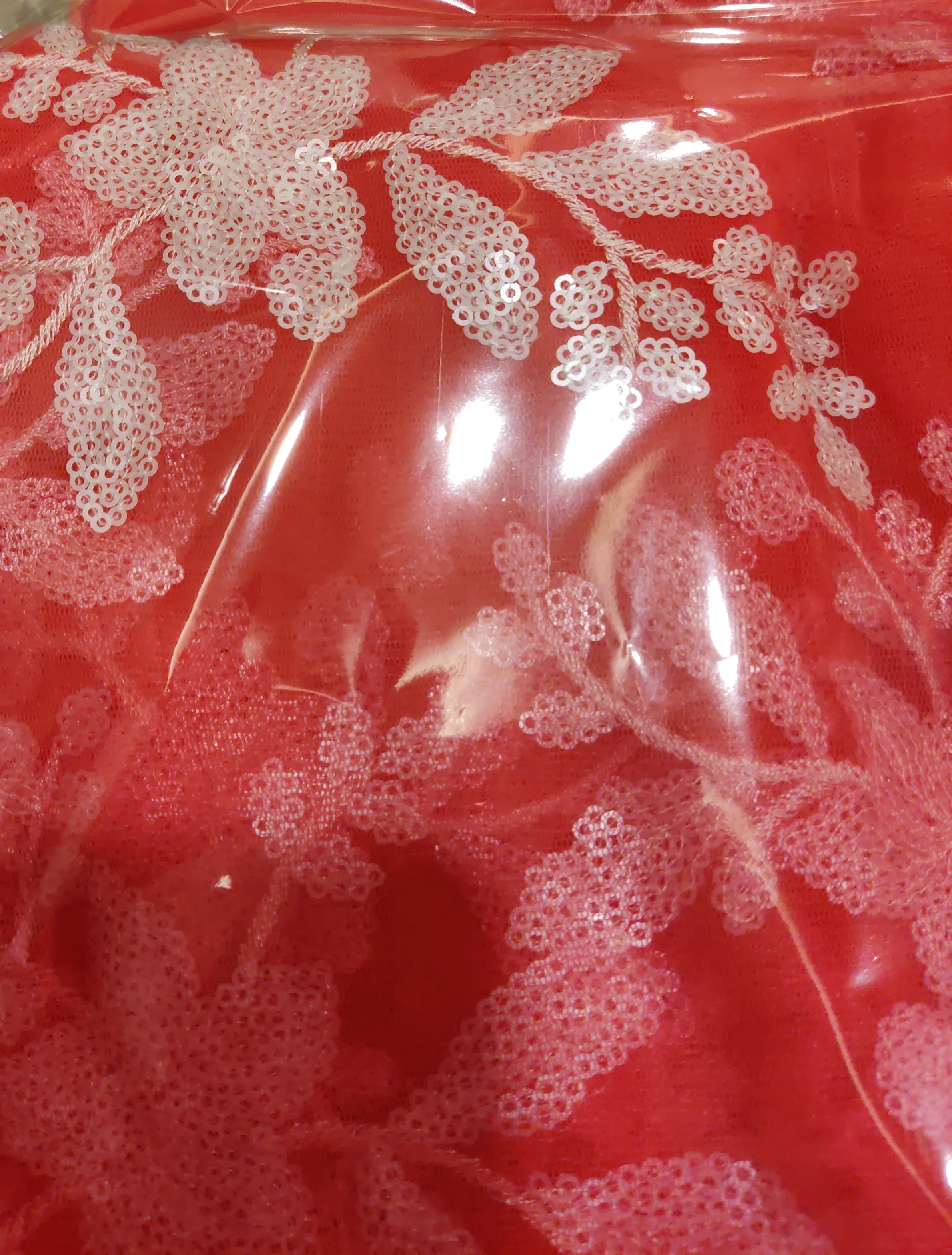 Sequined Net Fabric view 2