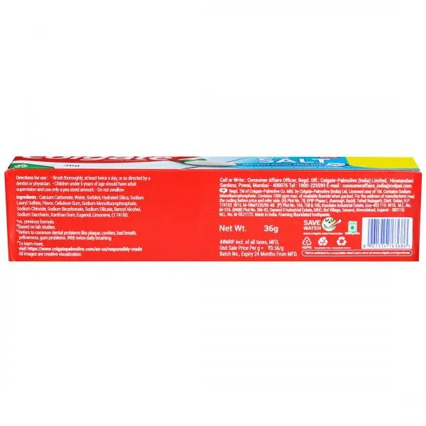 Colgate Active Salt Toothpaste 36 g view 2