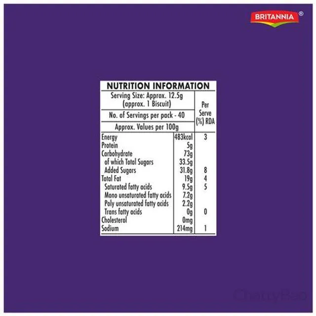 Britannia Treat Jim Jam Cream Biscuits Rs 10 view 4