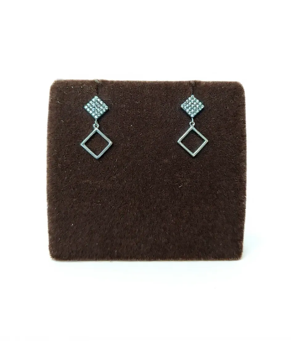 Diamond Earrings view 2