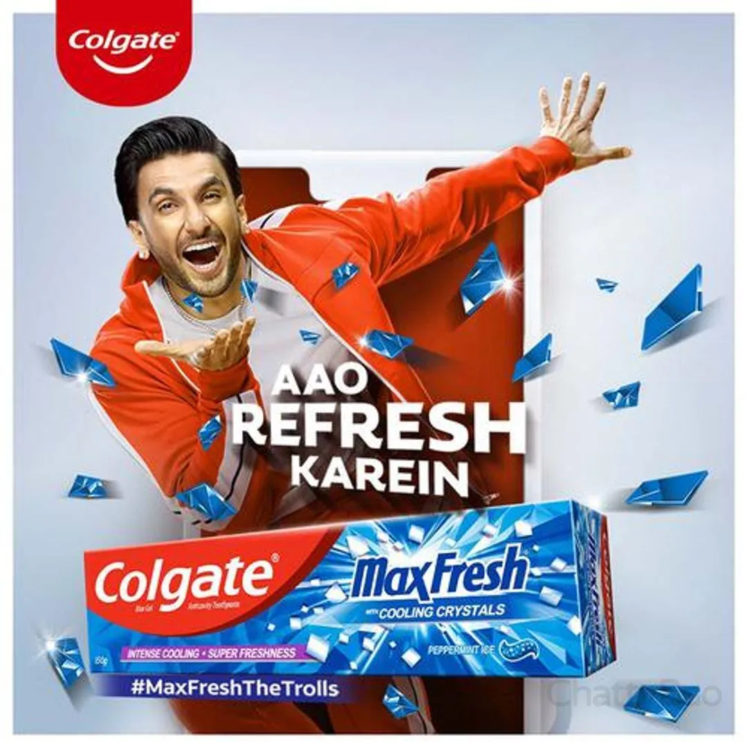 Colgate Max Fresh Peppermint Toothpaste 150 g view 2