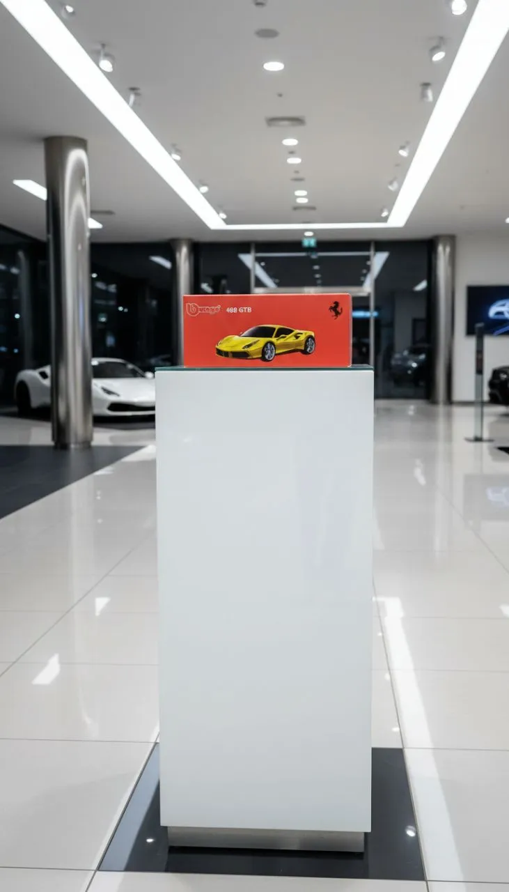Bburago 488 GTB view 2