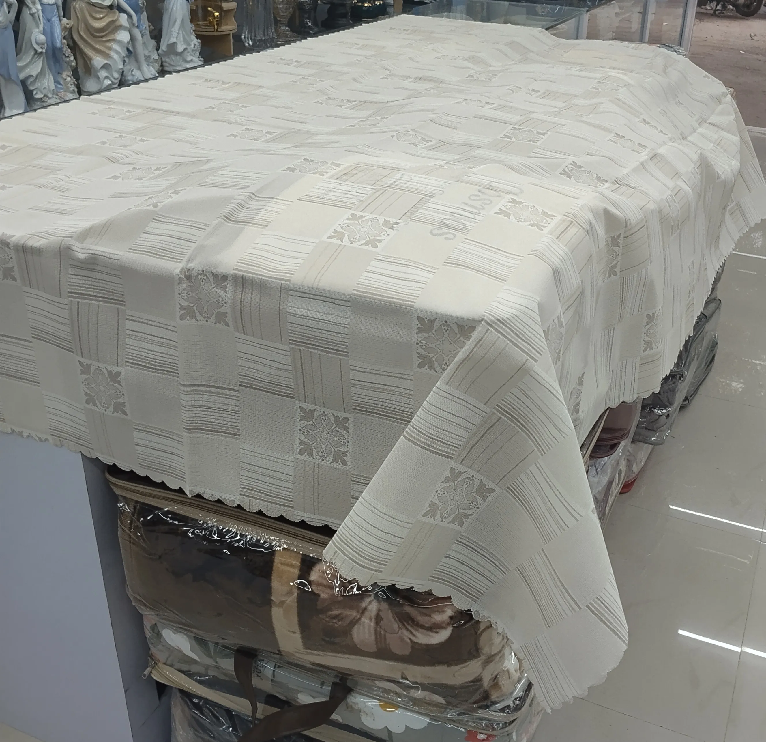 Patterned Tablecloth view 2