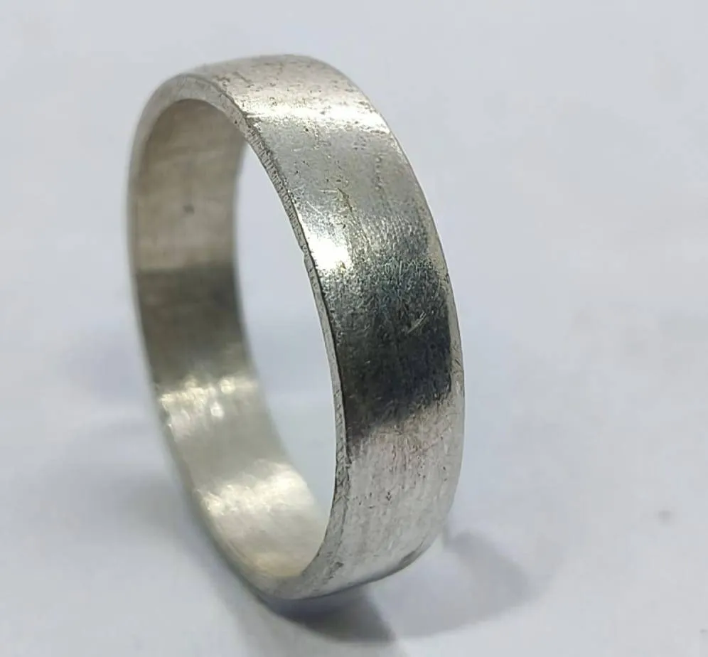 Textured Silver Band (AVSR-31) view 4
