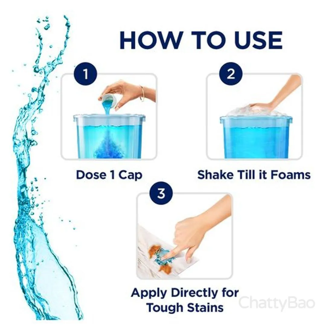 Surf Excel Easy Wash Detergent Liquid 500 ml view 3