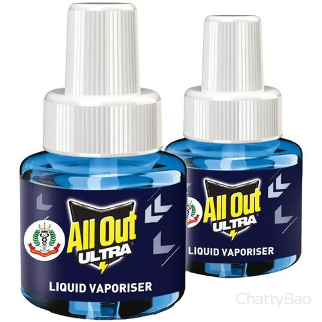 All Out Mosquito Repellent Refills 45 ml each (Pack of 2) view 3