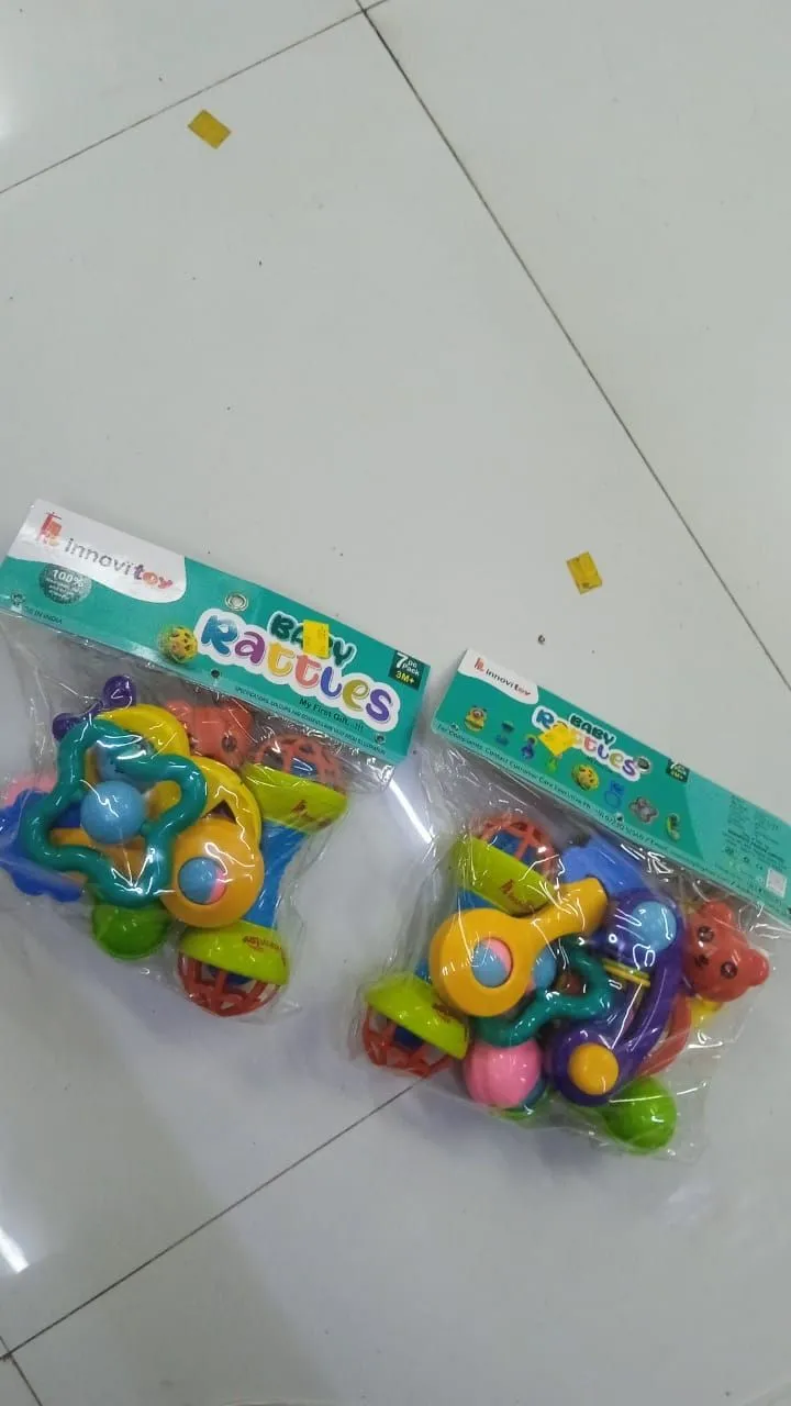 Colorful Baby Rattle Set view 3