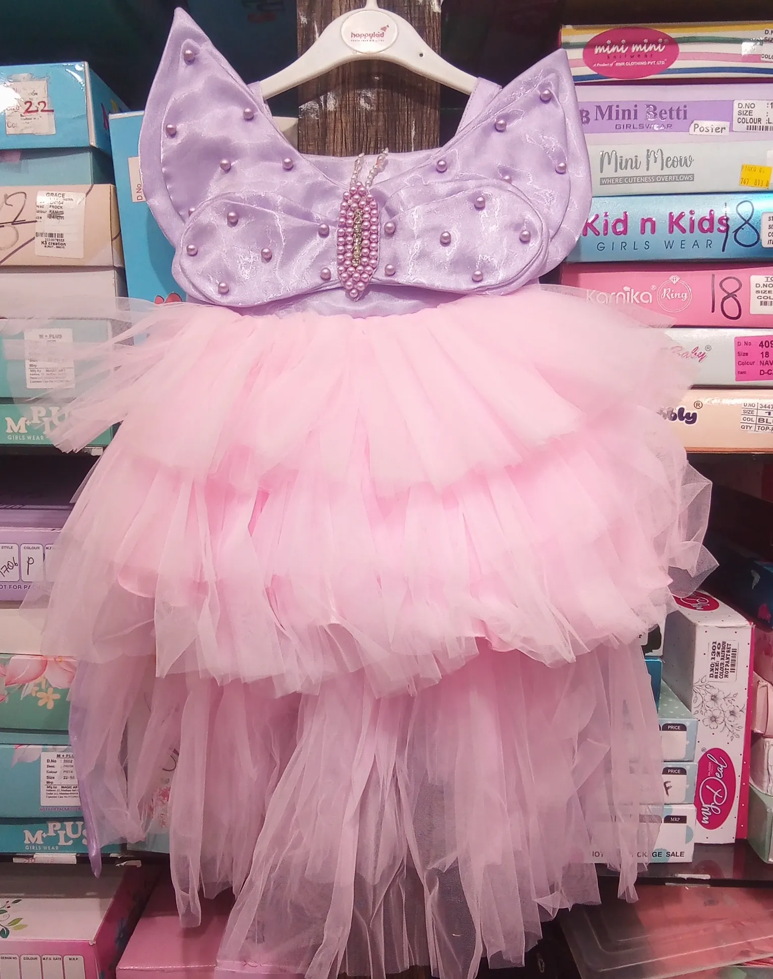 Girls Fancy Frockk view 3
