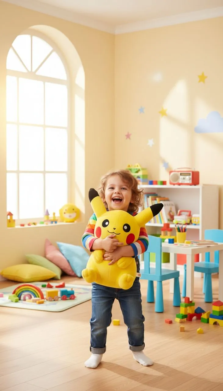 Pikachu Plush Toy 22 Cm view 3