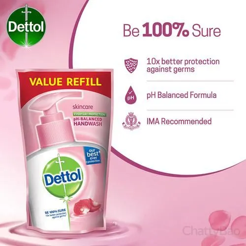Dettol Liquid Handwash - Skincare Refill 175 ml view 4