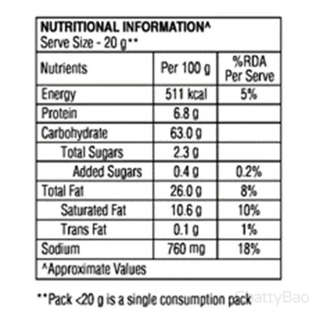 Doritos Dinamita Fiery Lime & Chilli Flavour Namkeen 56 g view 3