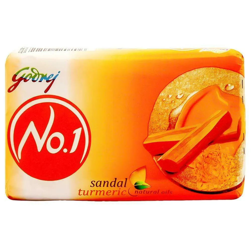 Godrej No 1 Sandal & Turmeric Bathing Soap (Pack of 4 x 67 g each) view 2
