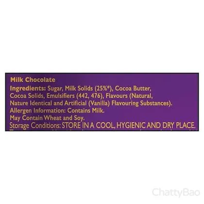 Cadbury Dairy Milk Silk Bubbly Chocolate 120 g view 5