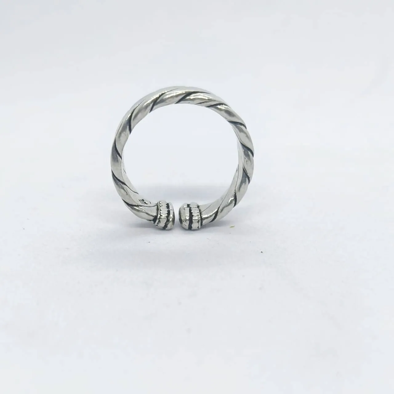 Silver Braided Band (AVSLR-31) view 2