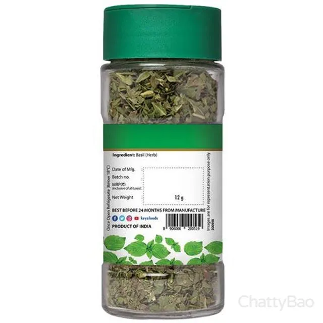 Keya Basil 12 g view 2