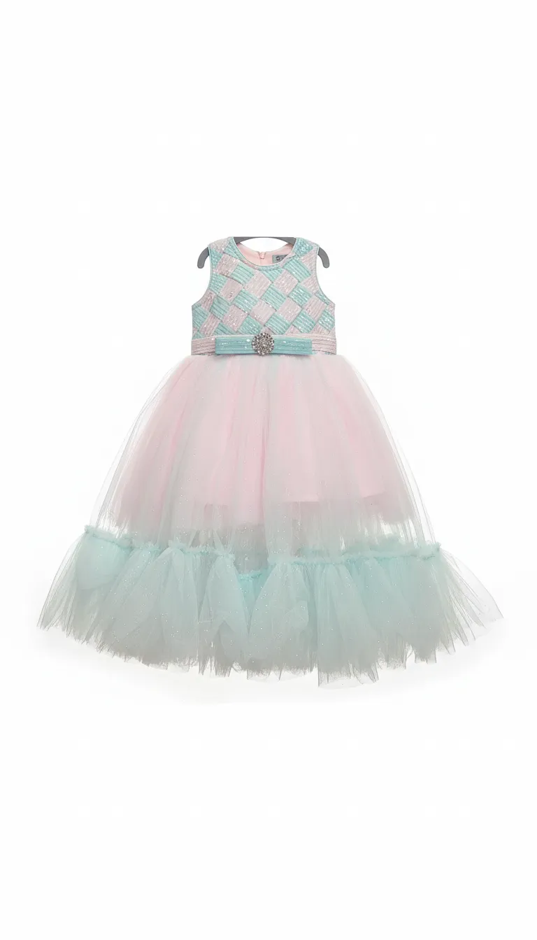 Girls Fancy Frock..S view 2