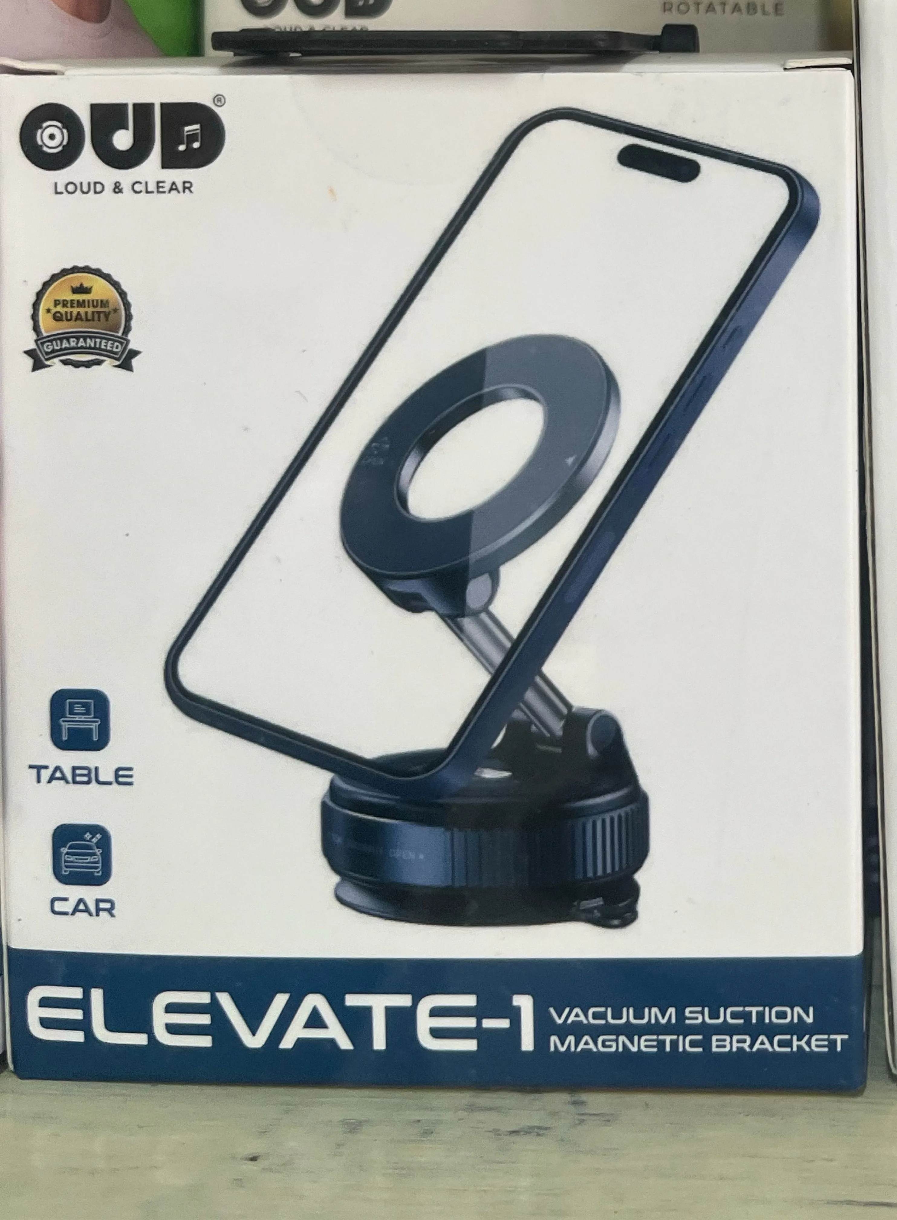 Elevate-1 Vacuum Suction Magnetic Bracket view 2