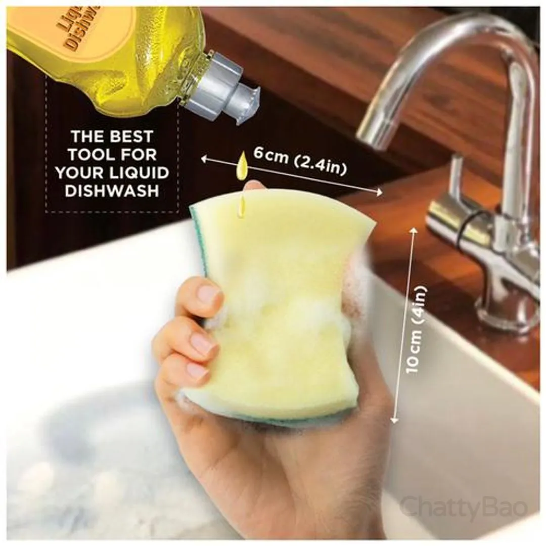 Scotch-Brite Scrub Sponge 2 Pieces view 4