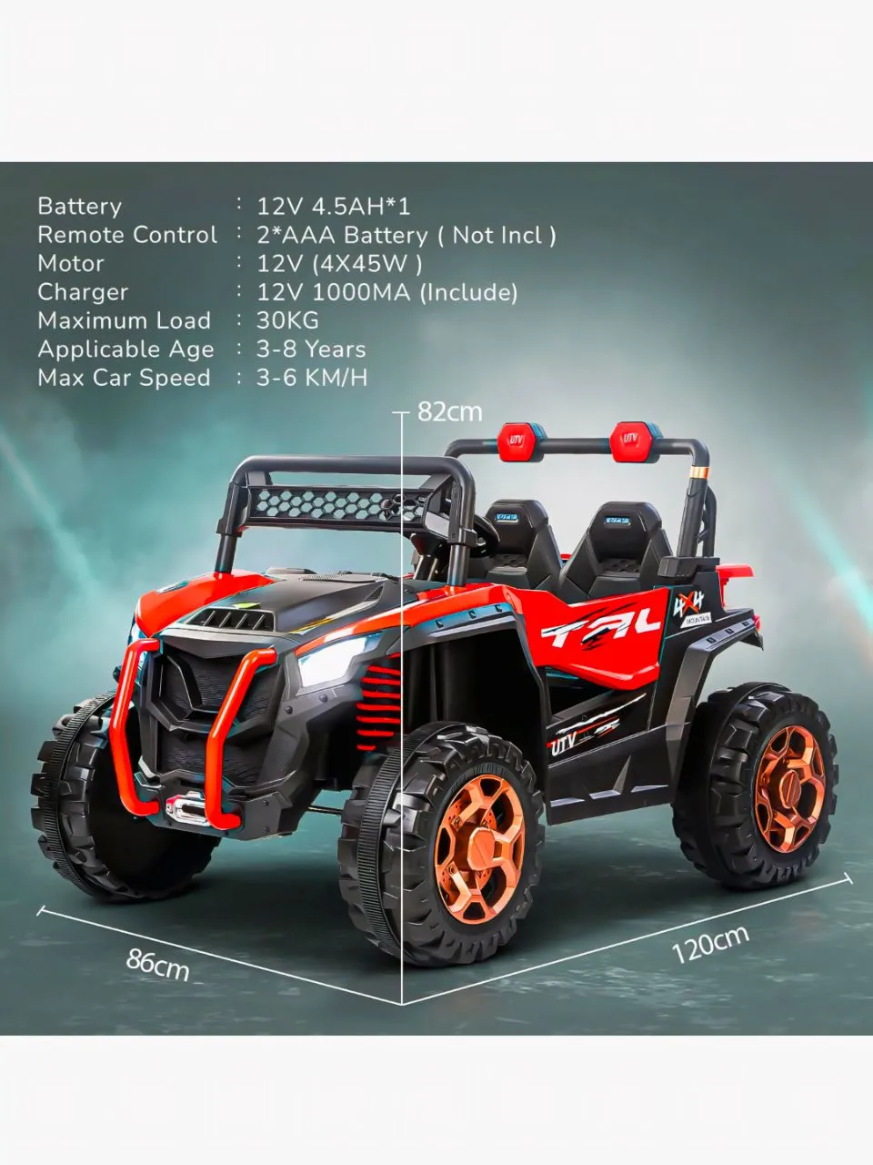 Baybee Rumble Battery Operated Jeep view 8