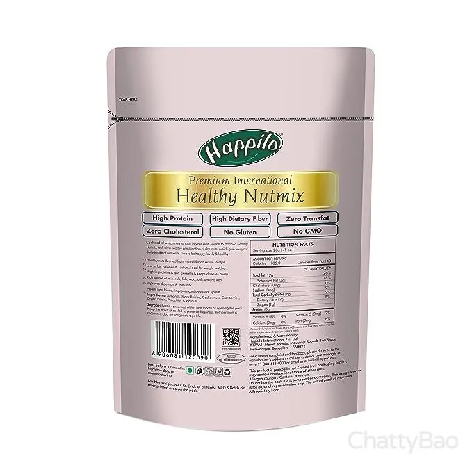 Happilo Premium International Healthy Nutmix 200 g view 2