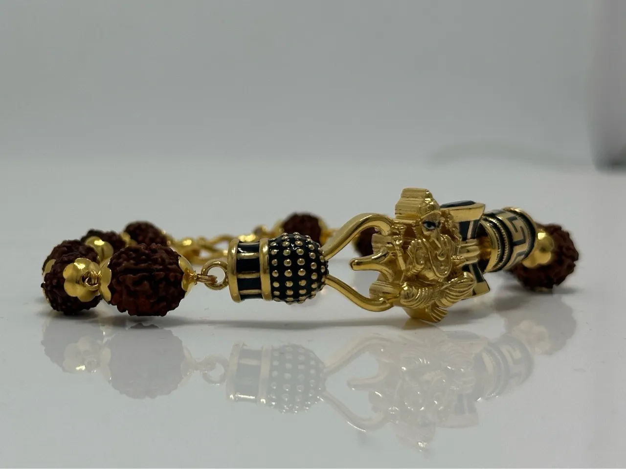 Ganesha Rudraksha Bracelet view 2