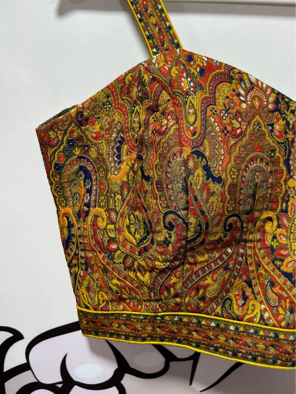 Printed Cotton Blouse view 3