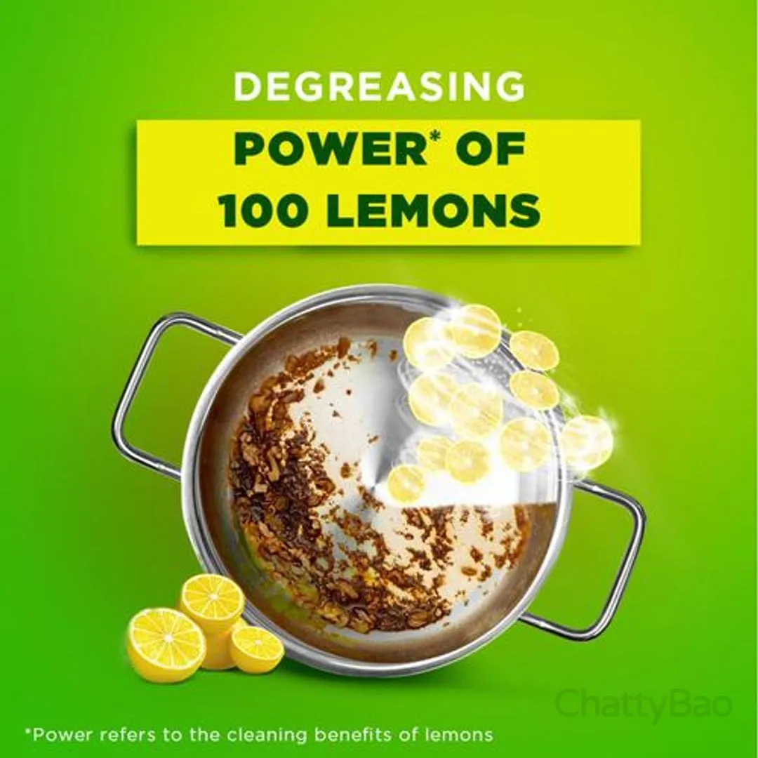 Vim Dishwash Bar - Lemon 90 g each (Pack of 4) view 4