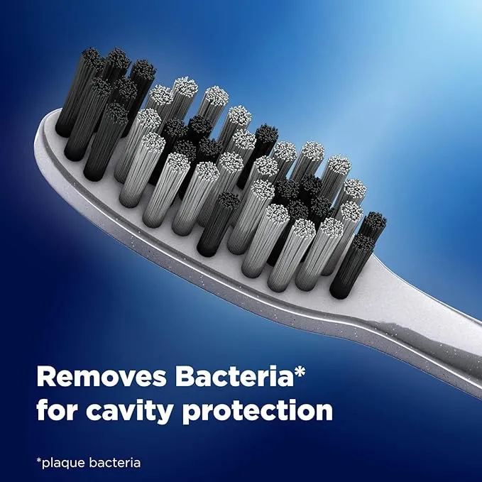Oral B Cavity Defense 123 Black Manual Toothbrush 4 Pieces view 3