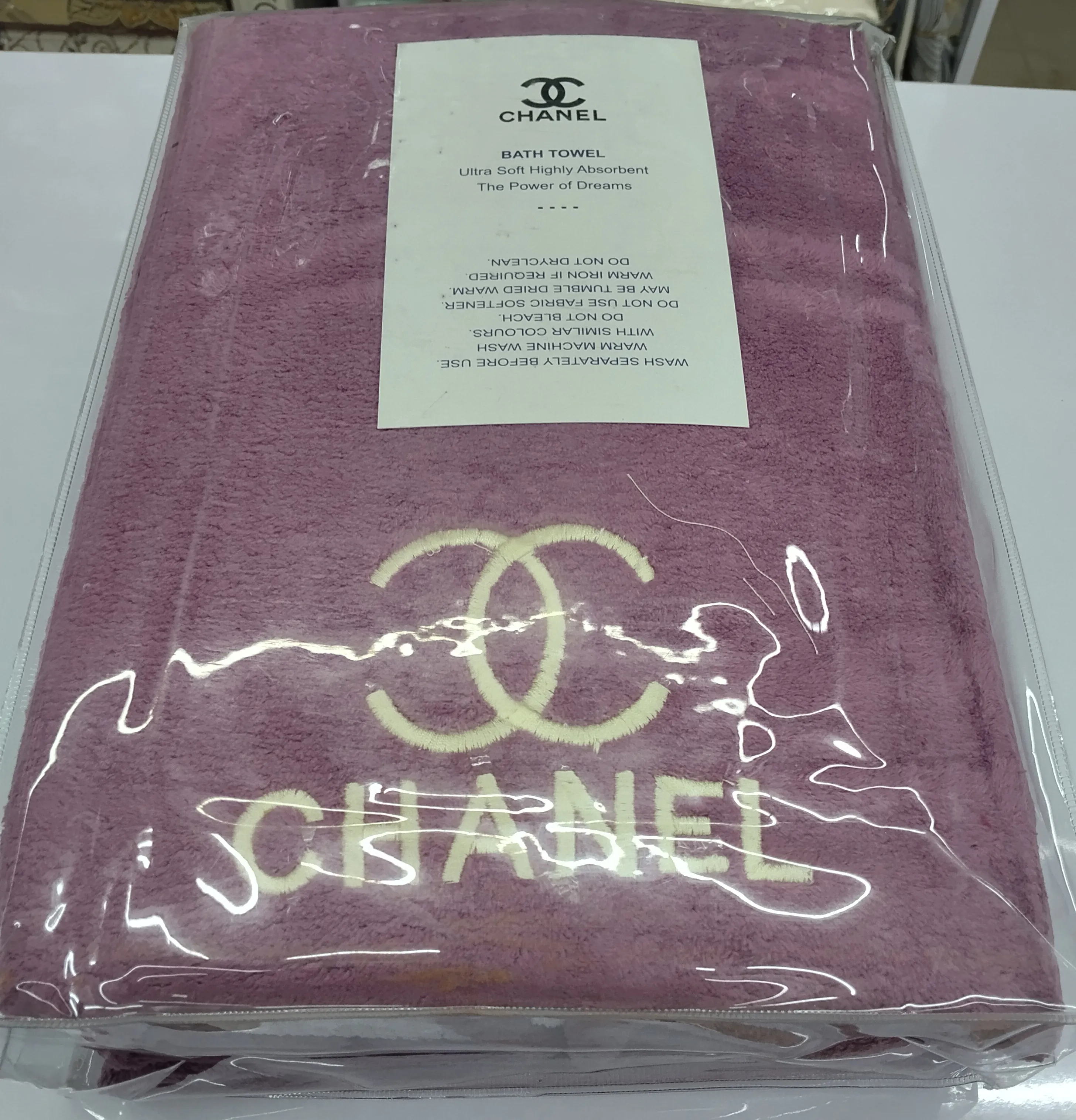 Chanel Bath Towel view 2