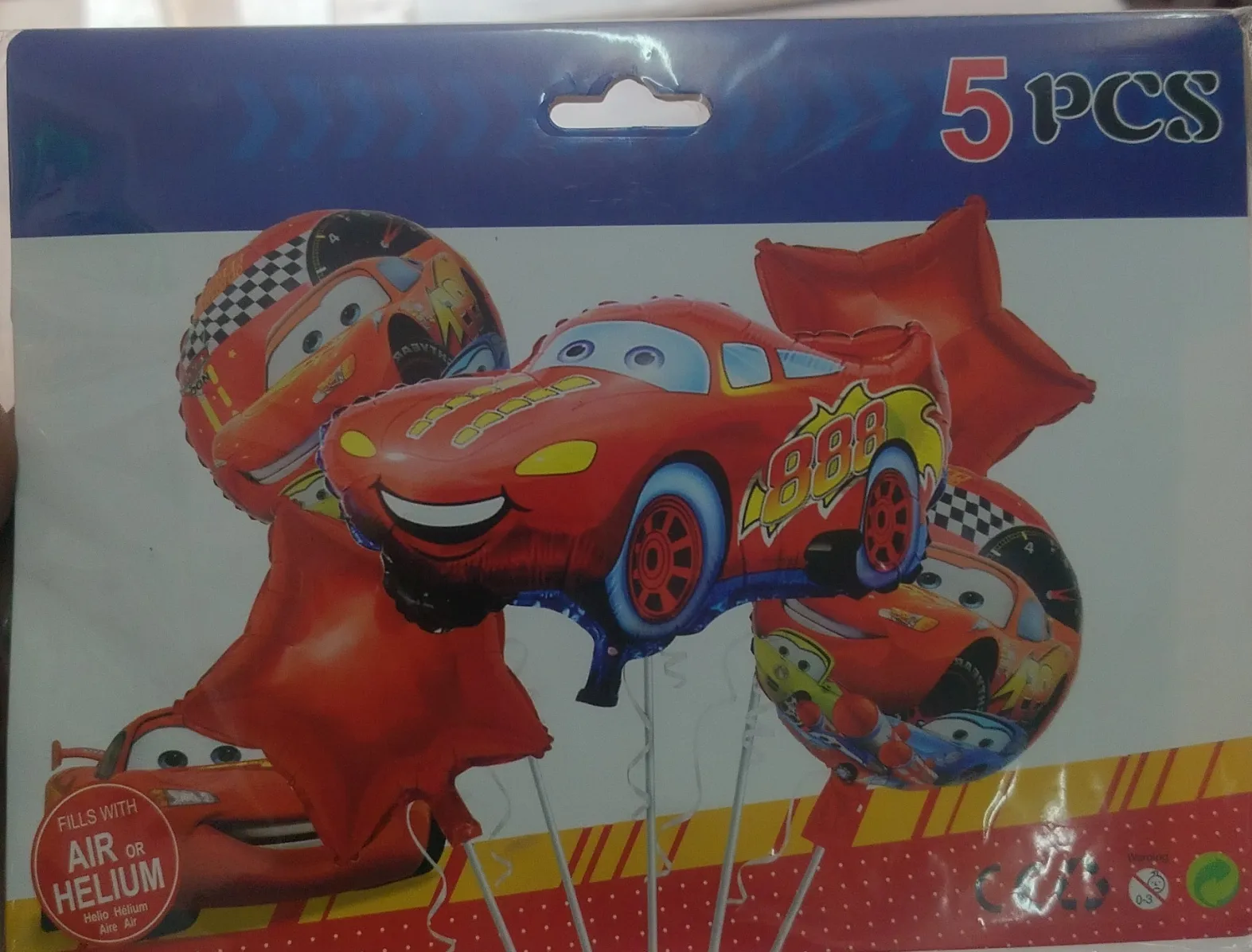 Cars Themed Balloons view 2