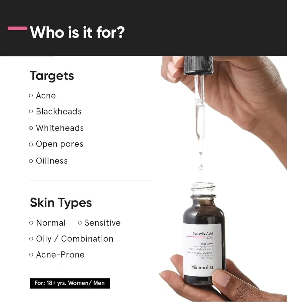 Minimalist Salicylic Acid Face Serum view 3