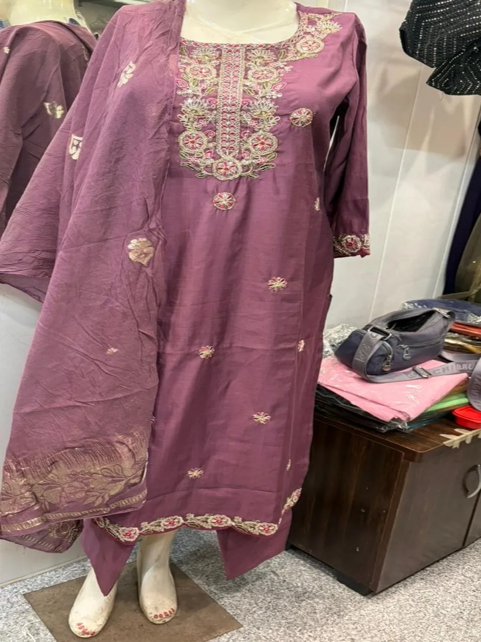 Embroidered Salwar Suit view 2